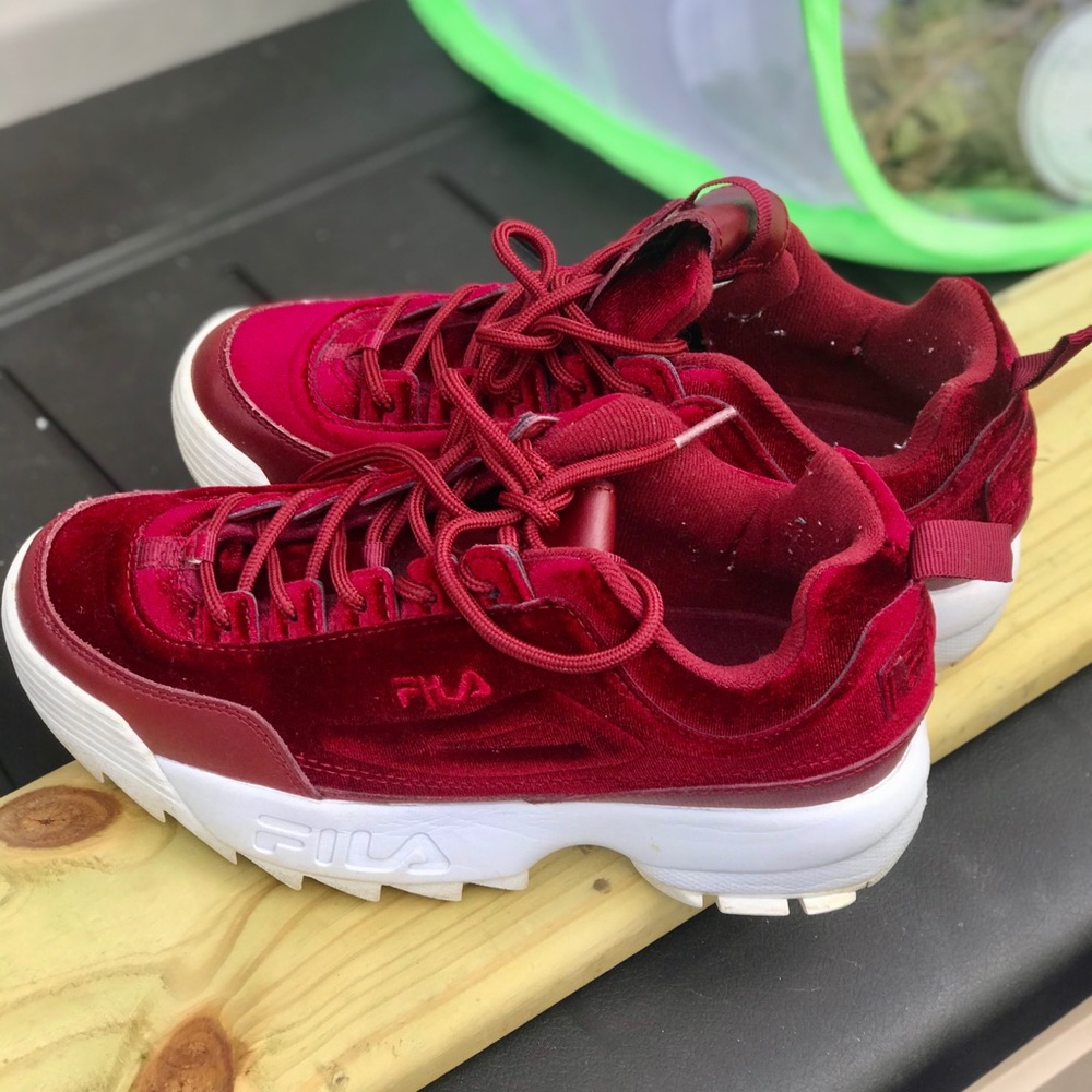 Fila Disruptor Velvet Shoes